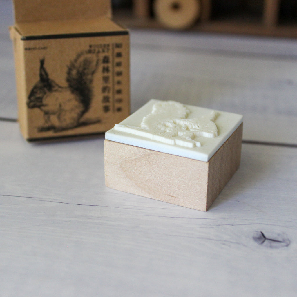 Rubber Stamp Squirrel - Tribe Castlemaine
