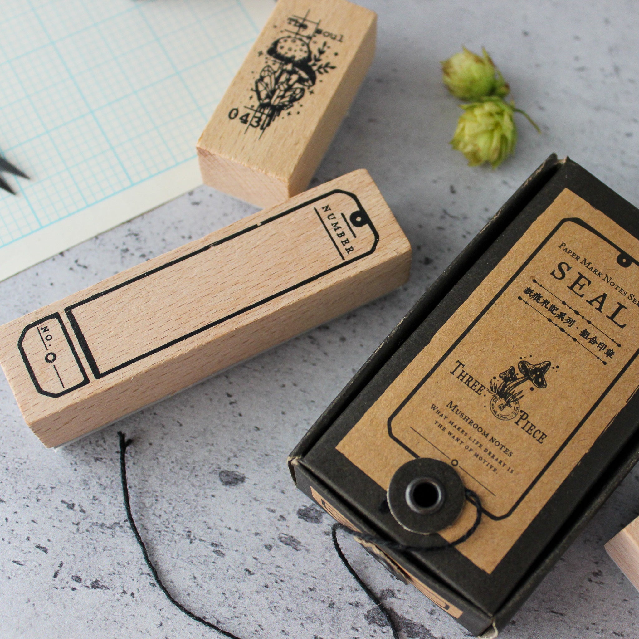 Rubber Stamp Three Piece Sets - Tribe Castlemaine