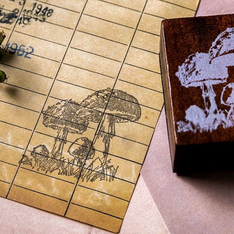 Rubber Stamp Toadstool Patch - Tribe Castlemaine