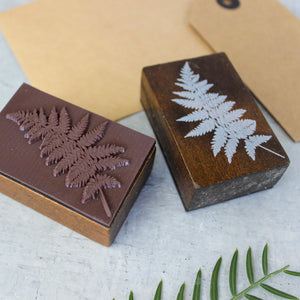 Rubber Stamps : Ferns - Tribe Castlemaine