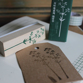 Rubber Stamps Flora - Tribe Castlemaine