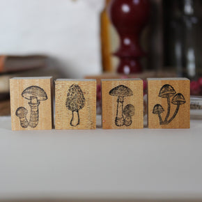 Rubber Stamps Forest Mushroom Small - Tribe Castlemaine