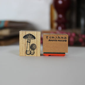 Rubber Stamps Forest Mushroom Small - Tribe Castlemaine