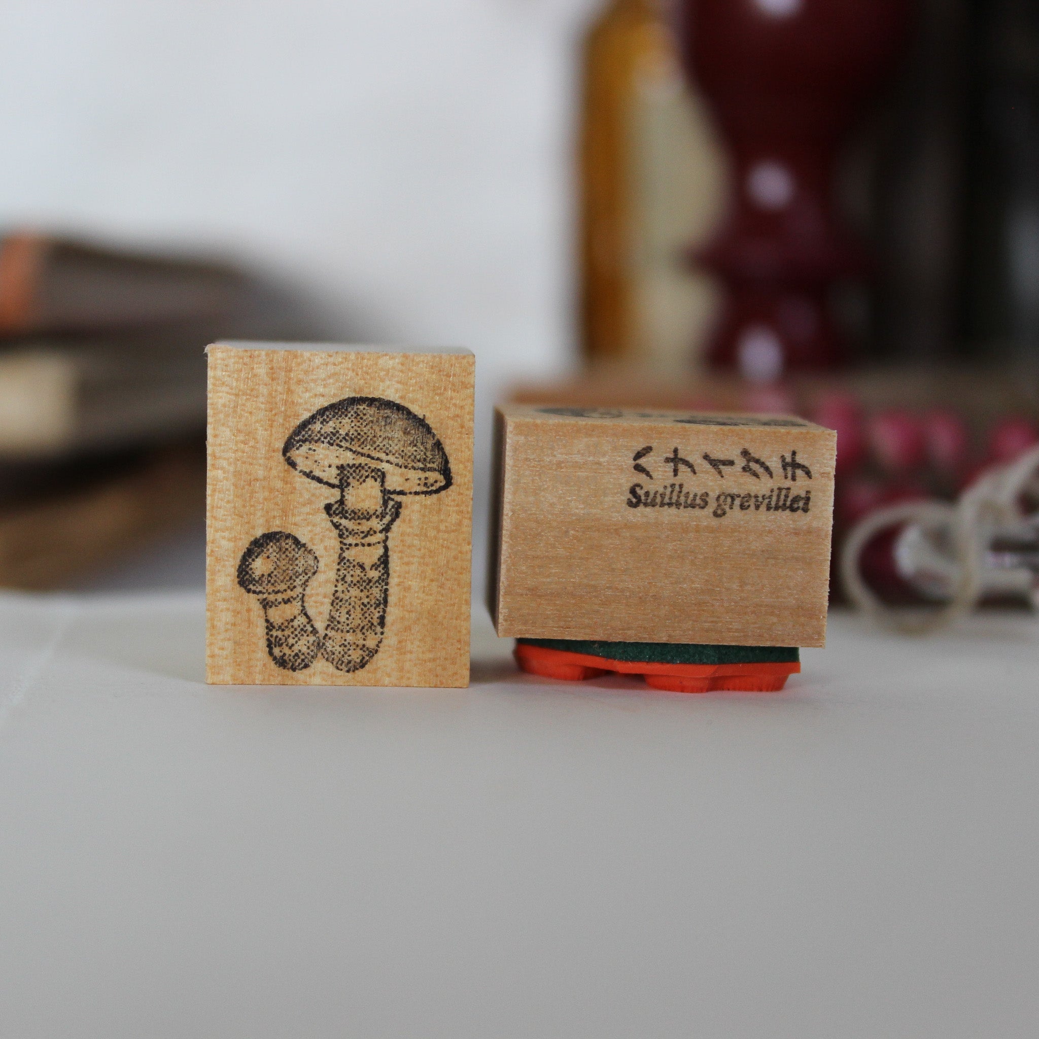Rubber Stamps Forest Mushroom Small - Tribe Castlemaine