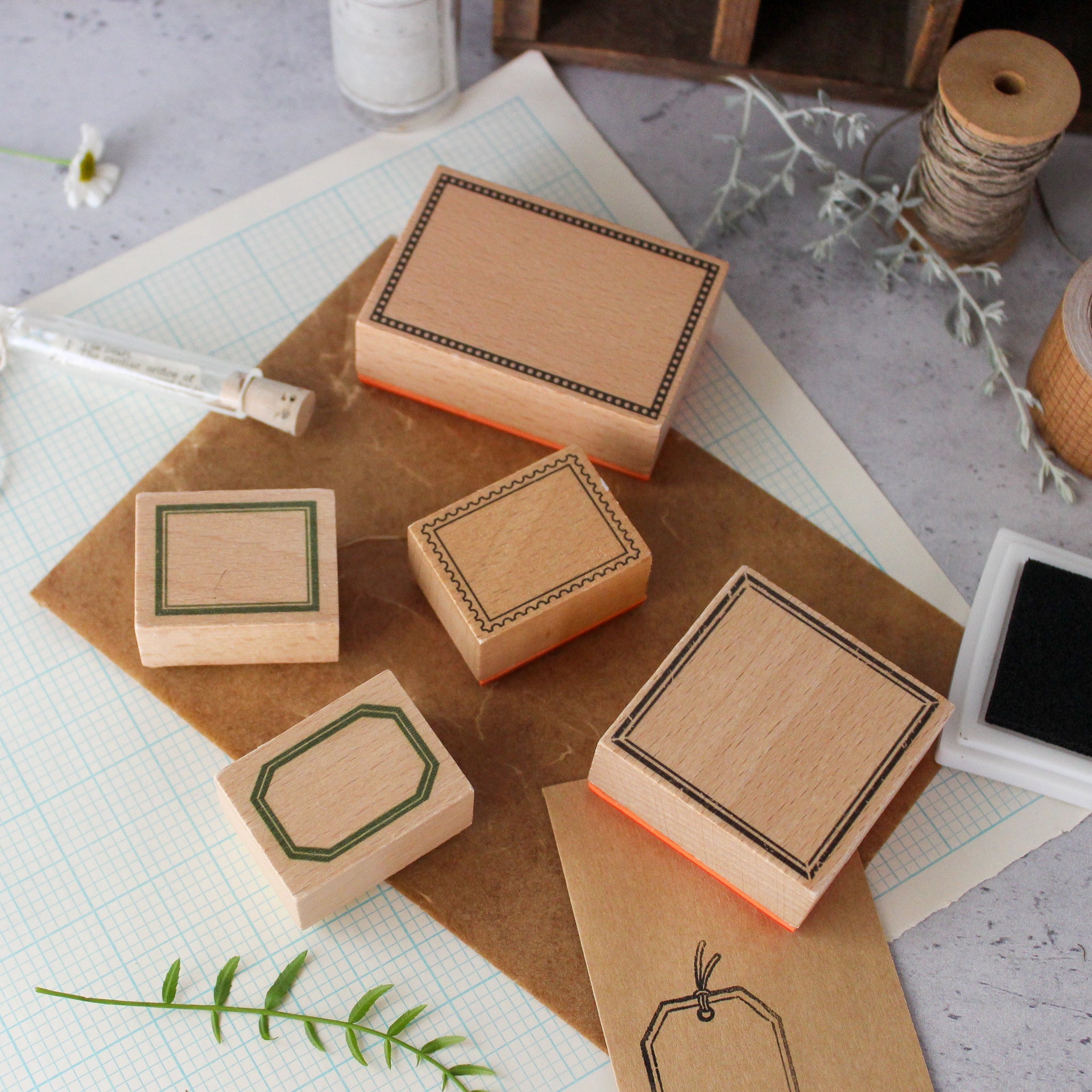 Rubber Stamps Frames - Tribe Castlemaine