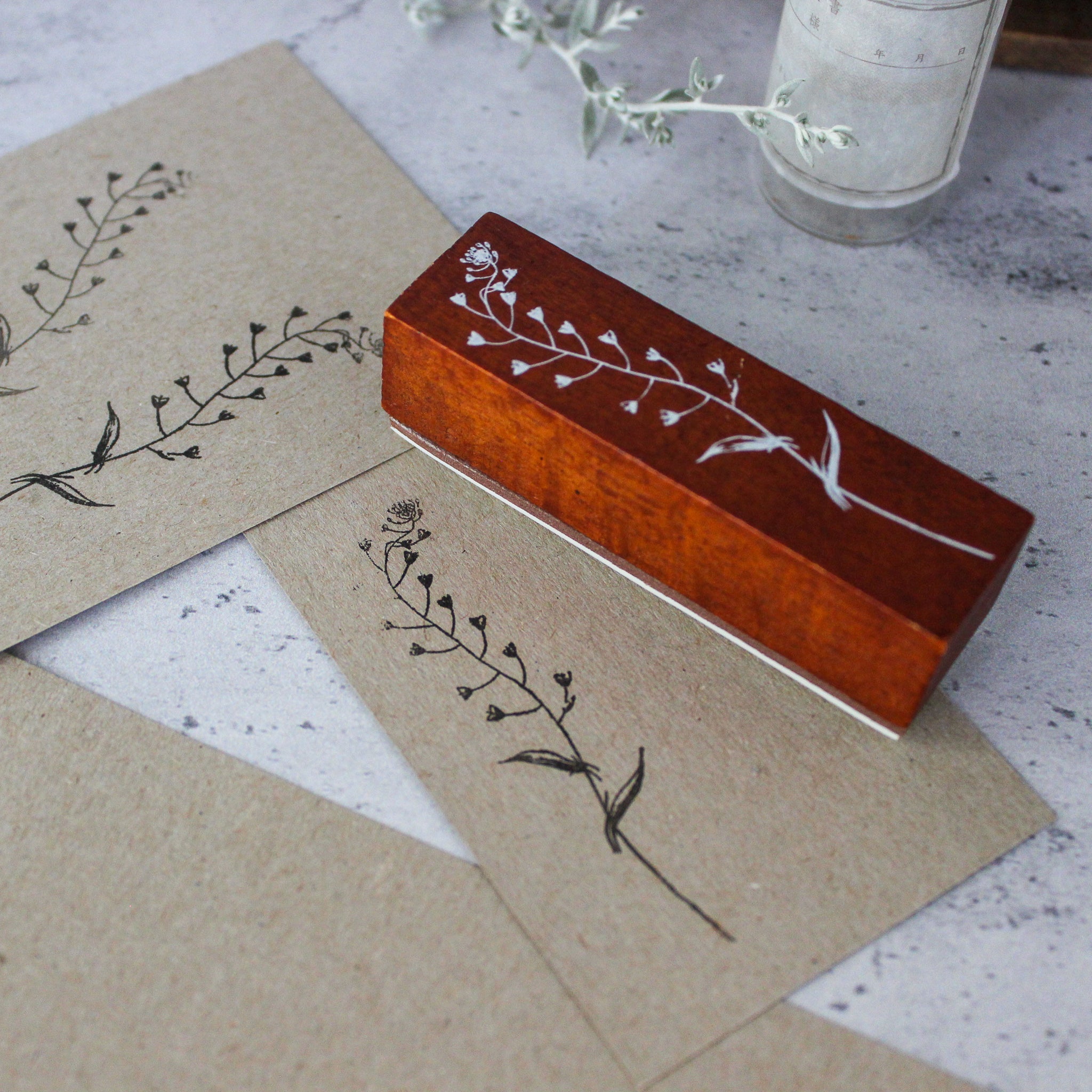 Rubber Stamps Grasses - Tribe Castlemaine