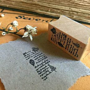 Rubber Stamps: Vintage Leaf - Tribe Castlemaine