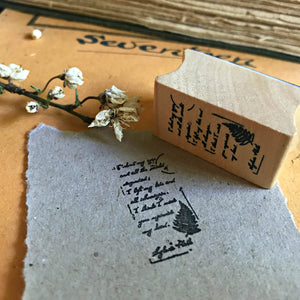Rubber Stamps: Vintage Leaf - Tribe Castlemaine