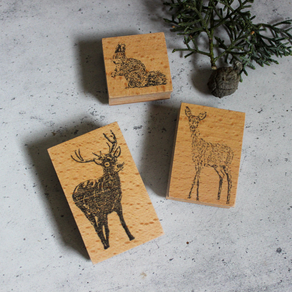 Rubber Stamps: Woodland Animals - Tribe Castlemaine