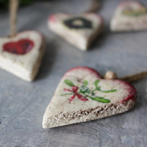Rustic Christmas Hearts - Tribe Castlemaine