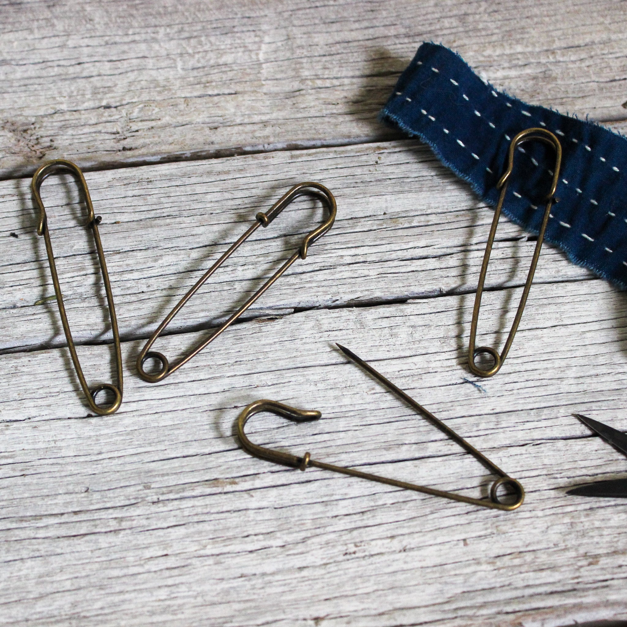 Large safety pin 2025 brooch
