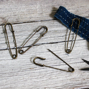 Safety Pins Vintage Style - Tribe Castlemaine