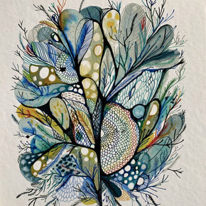 'Seaweed Study, Blue' Print by Katherine Wheeler - Tribe Castlemaine