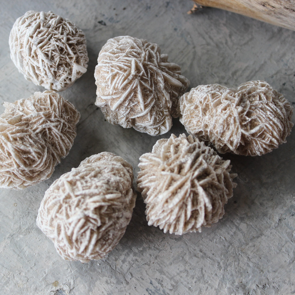 Selenite Desert Rose Stones - Tribe Castlemaine