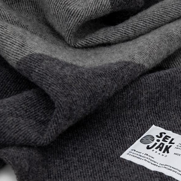 Seljak Recycled Wool Blanket : Moontide - Tribe Castlemaine