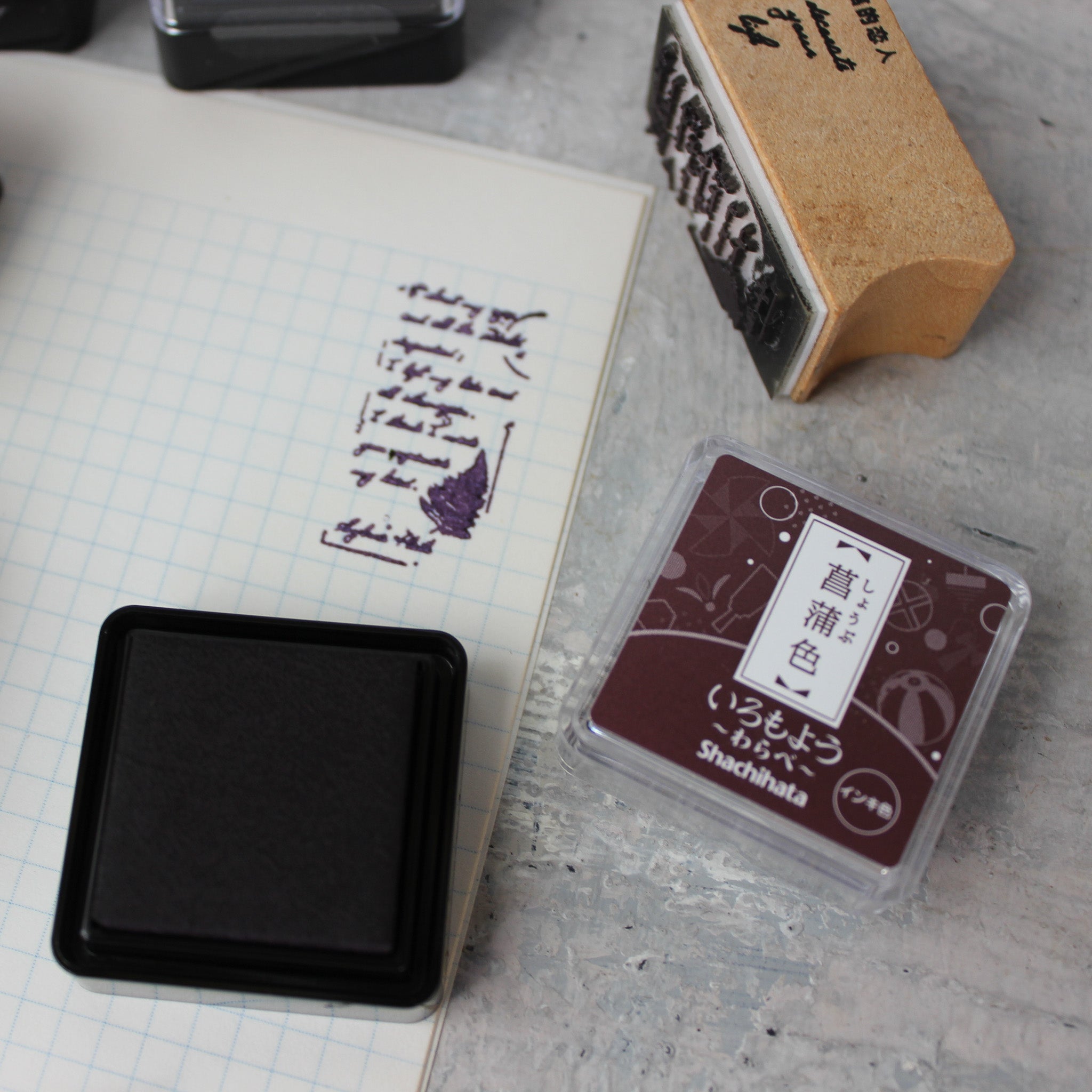 Shachihata Iromoyo Mini Ink Pads - Tribe Castlemaine