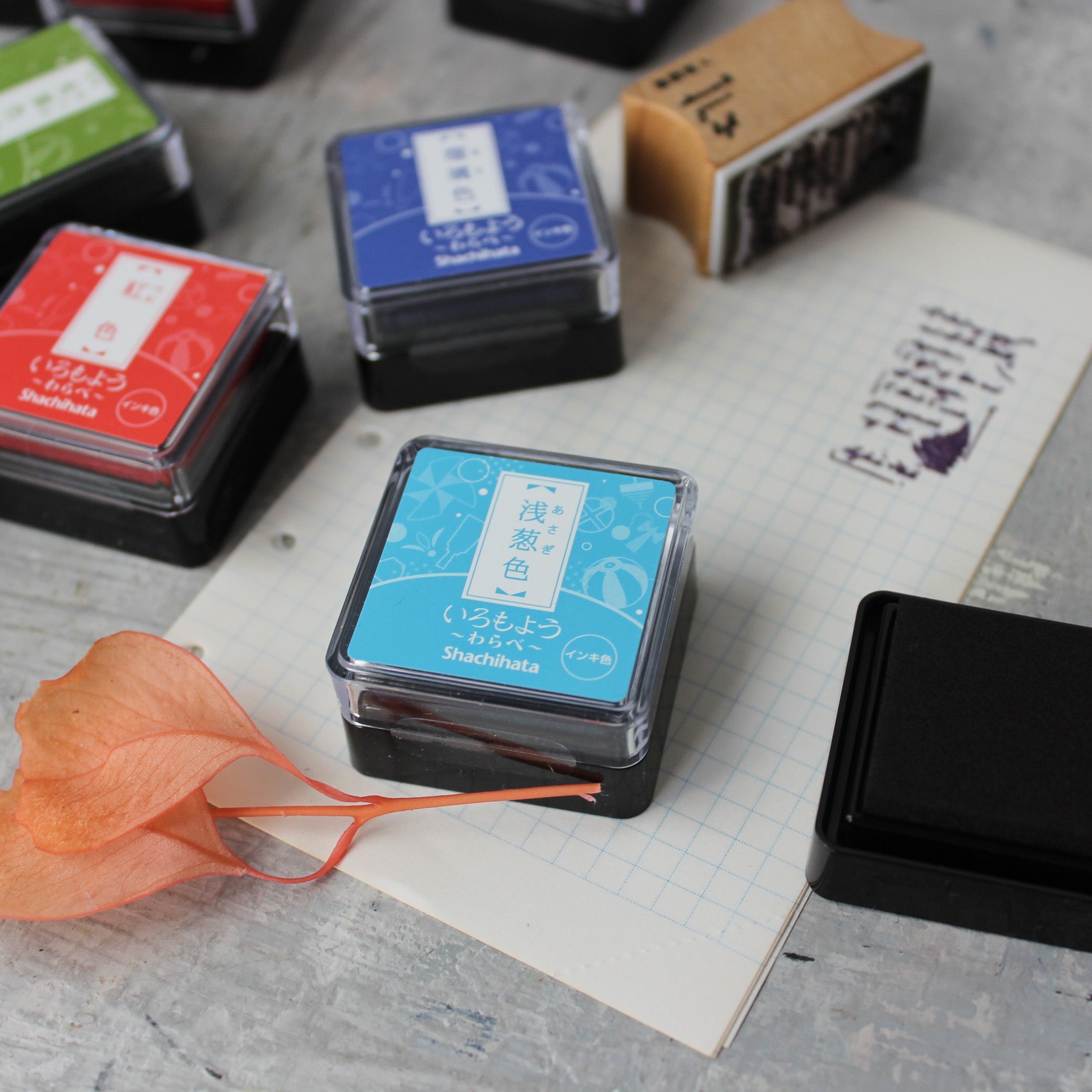 Shachihata Iromoyo Mini Ink Pads - Tribe Castlemaine