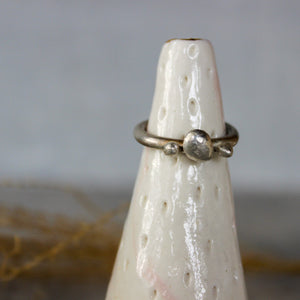 Silver Bubbleweed Rings - Tribe Castlemaine