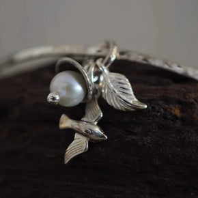 Silver Charm Bangle - Tribe Castlemaine