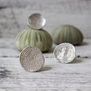 Silver Coral Dish Rings - Tribe Castlemaine