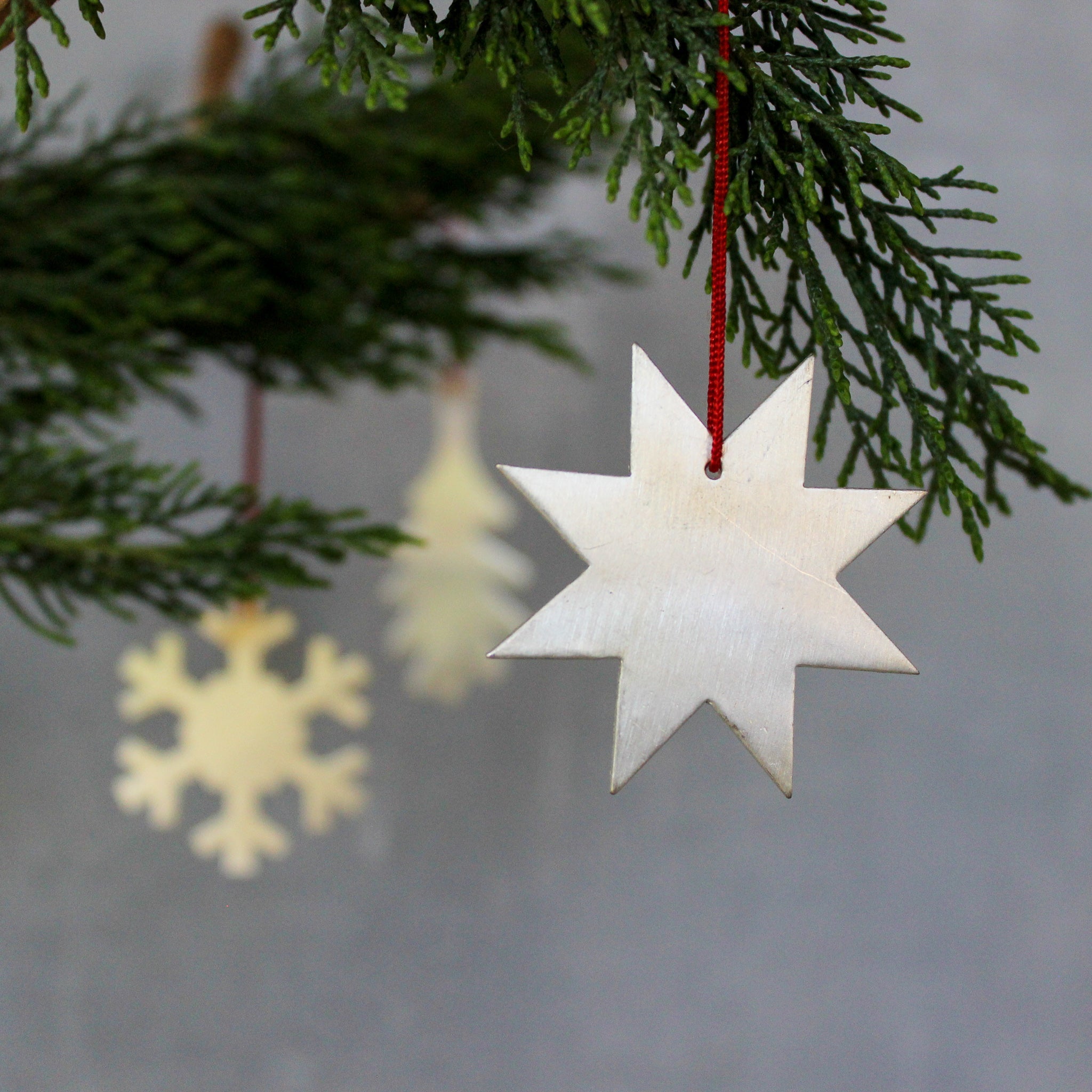 Silver Hanging Ornaments - Tribe Castlemaine