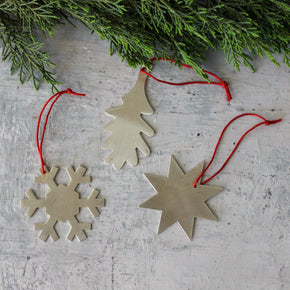 Silver Hanging Ornaments - Tribe Castlemaine