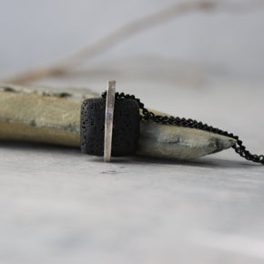Silver Lavastone Necklaces - Tribe Castlemaine