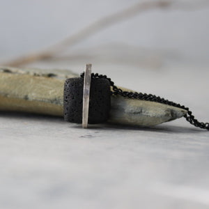 Silver Lavastone Necklaces - Tribe Castlemaine