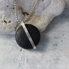 Silver Lavastone Necklaces - Tribe Castlemaine