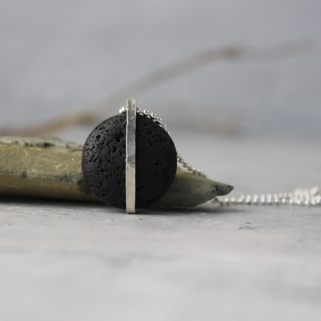 Silver Lavastone Necklaces - Tribe Castlemaine