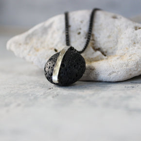 Silver Lavastone Necklaces - Tribe Castlemaine