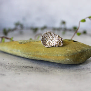 Silver Rock Coral Rings - Tribe Castlemaine