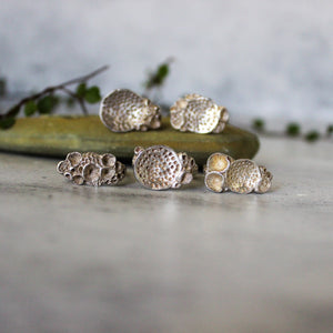 Silver Rock Coral Rings - Tribe Castlemaine