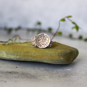 Silver Rock Coral Rings - Tribe Castlemaine