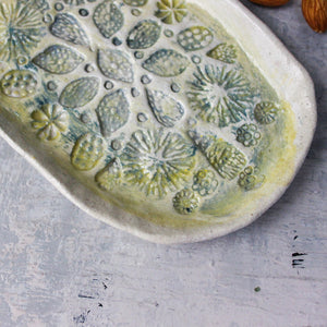 Small Lace Ceramic Tray #2 - Tribe Castlemaine