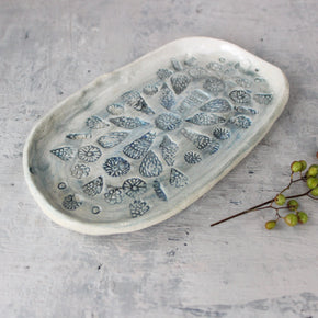 Small Lace Ceramic Tray - Tribe Castlemaine