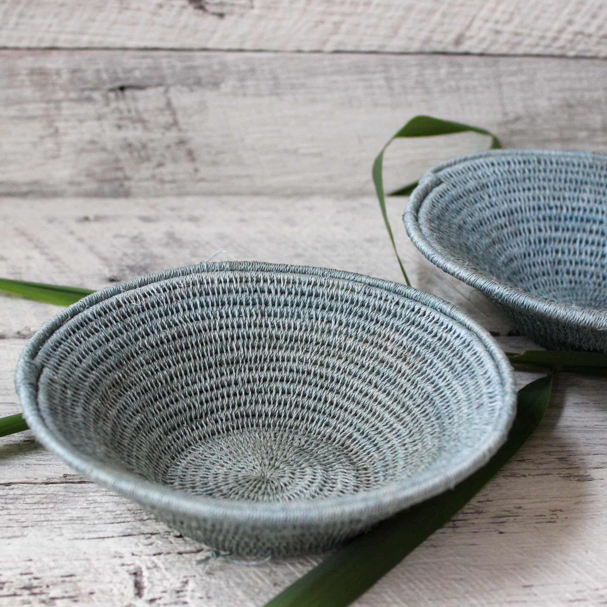 Small Woven Sisal Baskets - Tribe Castlemaine