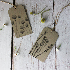 Sow 'n Sow Gift Tags : Billy Buttons - Tribe Castlemaine