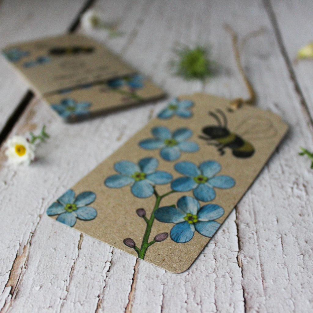 Sow 'n Sow Gift Tags : Forget-me-not - Tribe Castlemaine