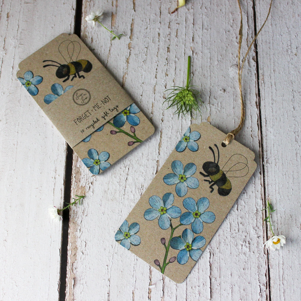 Sow 'n Sow Gift Tags : Forget-me-not - Tribe Castlemaine