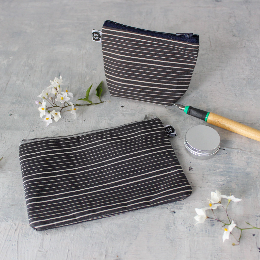 Sra May Stripe Pouches - Tribe Castlemaine