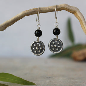 Stars Silver & Gemstone Earrings - Tribe Castlemaine