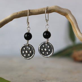 Stars Silver & Gemstone Earrings - Tribe Castlemaine