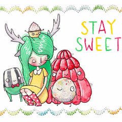 Stay Sweet Greeting Card - Tribe Castlemaine