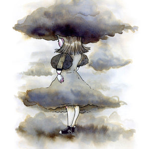 Storm Clouds Hannakin Print A5 - Tribe Castlemaine