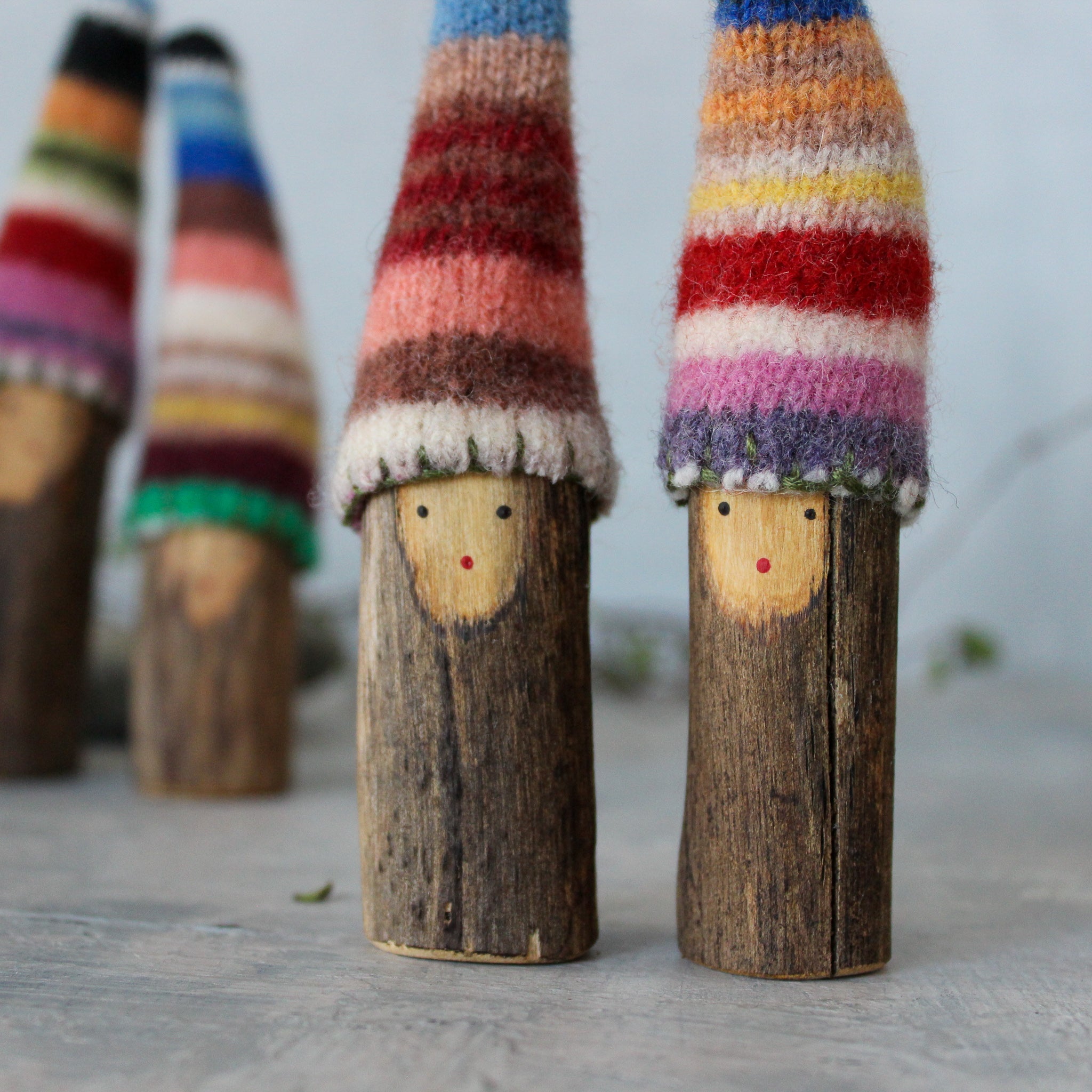 Stripey Branch Gnomes - Tribe Castlemaine