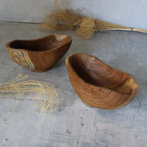 Teak Bath Bowl - Tribe Castlemaine