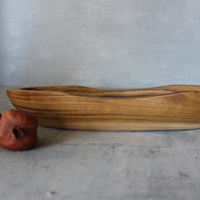 Teak Canoe Bowl - Tribe Castlemaine