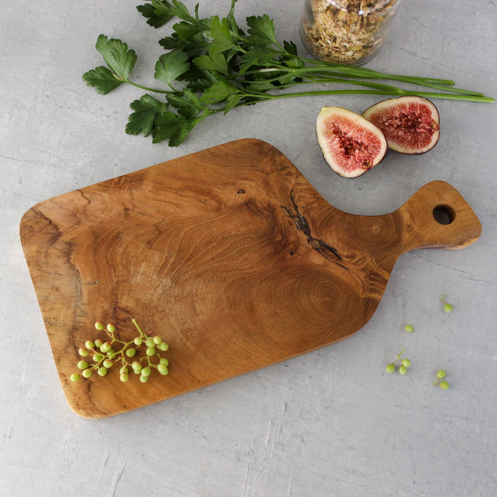 Teak Handled Cheese Board - Tribe Castlemaine