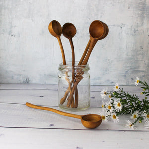 Teak Mini Ladle Spoons - Tribe Castlemaine